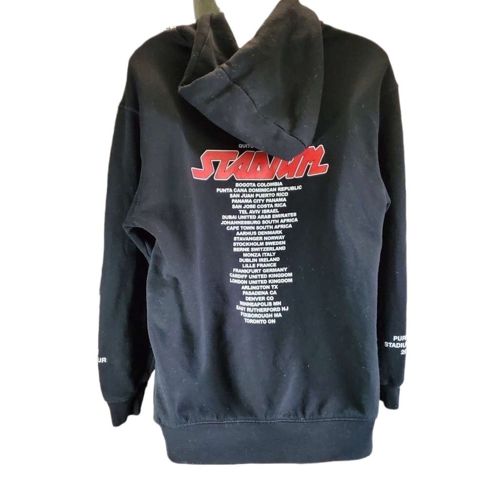 BIEBER TEAM stadium tour 2017 sweatshirt hoodie S - Picture 2 of 7